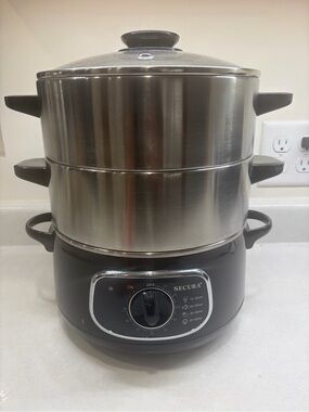 Secura 8.5-quart electric food steamer